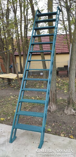 Iron ladder, attic ladder