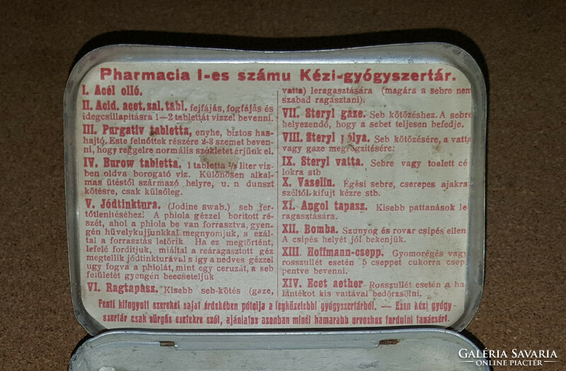 I VH. Pharmacia I-es Gyógyszertár / Ritka