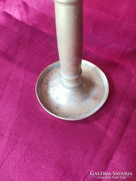 Copper candle holder