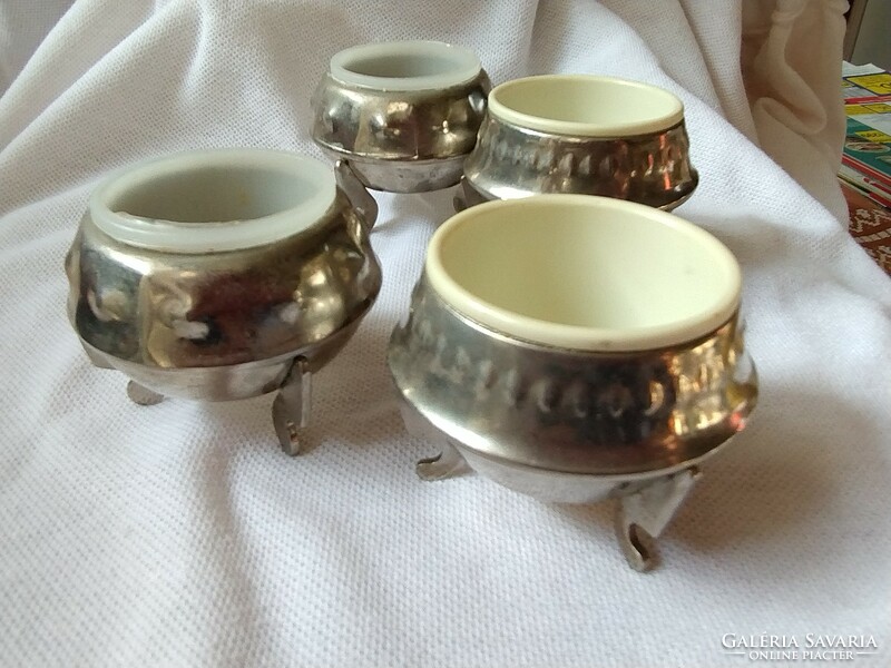 Antique table spice holders. Collectors.