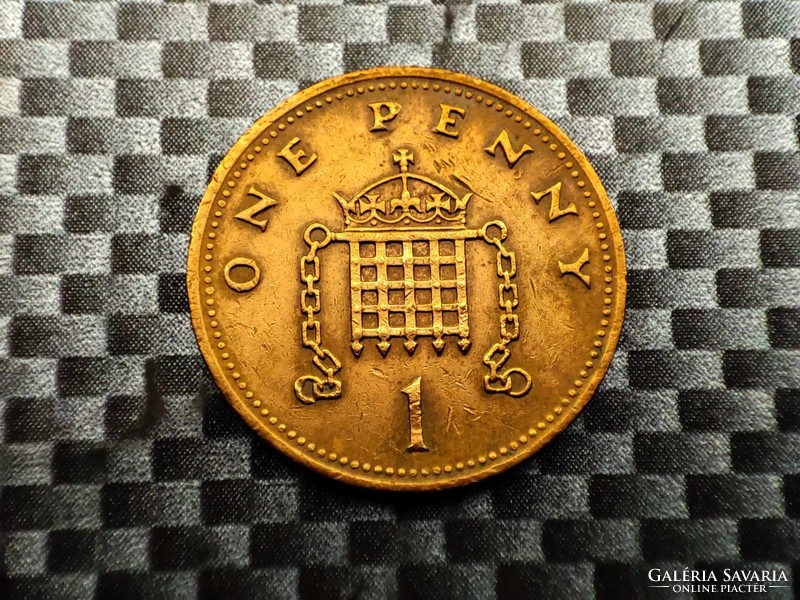 Egyesült Királyság 1 penny, 1990