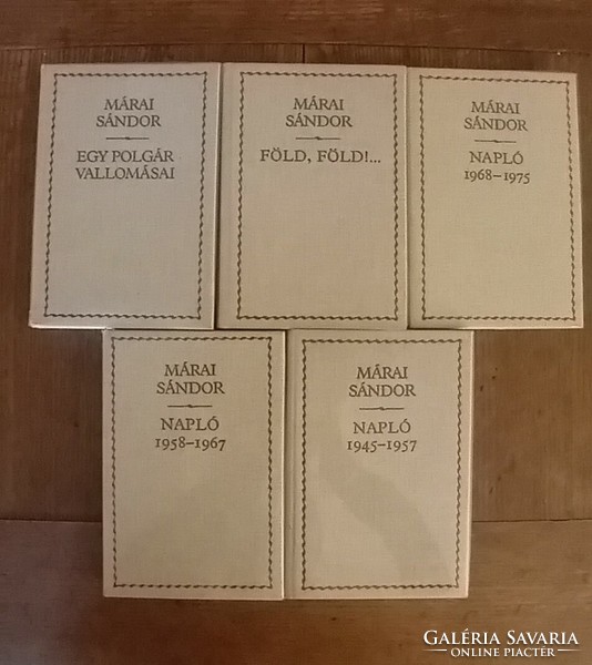 Books by Sándor Márai