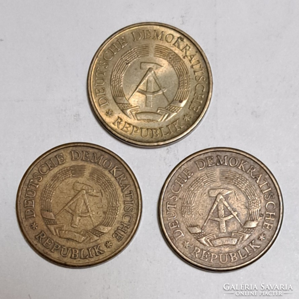 1969 (2×) 1984. 3 Pieces Germany 20 pfennig (t-26)