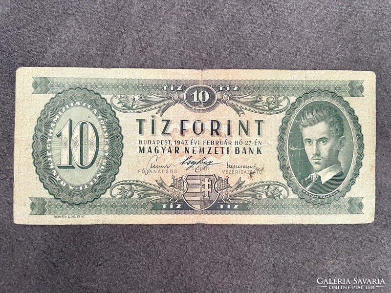 1947, 10 forint