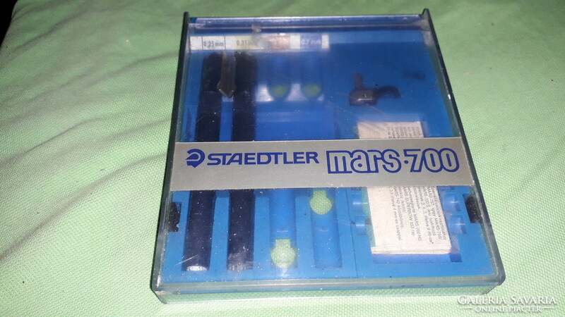 Retro STAEDTLER MARS 700 csőtoll készlet dobozával a képek szerint
