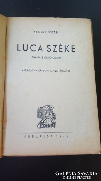 1942 / Katona József Luca Széke