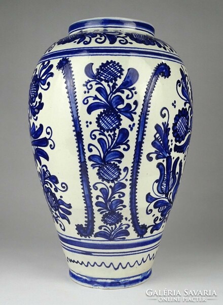 1Q721 Molnos József nagyméretű Korondi kerámia váza díszváza 31 cm