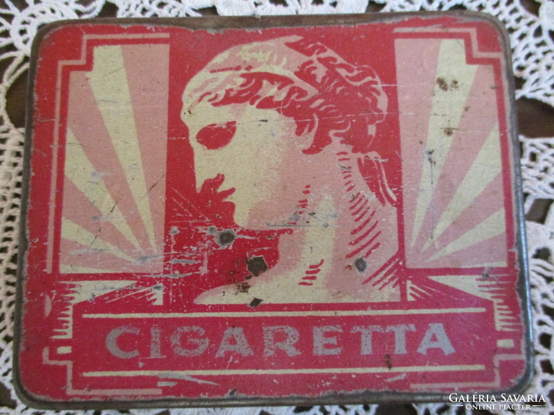 Old metal cigarette holder