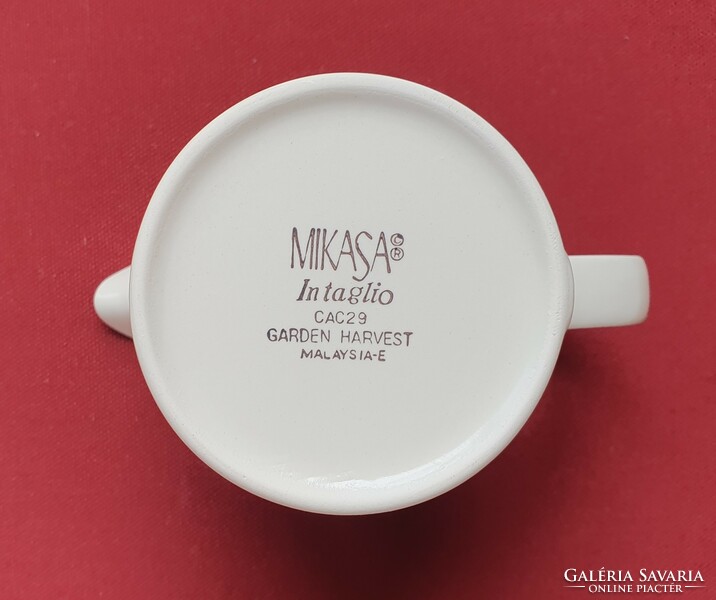 Mikasa in taglio porcelain milk cream pouring sauce with pear pattern