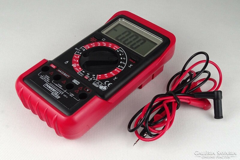 1Q755 Powerfix Profi multiméter digitális mérőműszer voltmérő