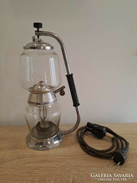 Flask with coffee maker