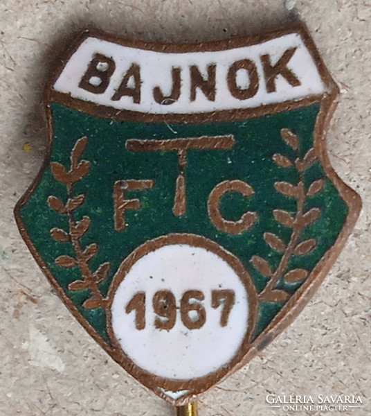 Fradi FTC Ferencvárosi Torna Club Bajnok 1967 sport jelvény