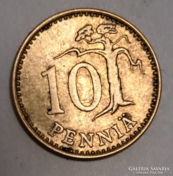 1975. Finnország 10 penni,  (774)