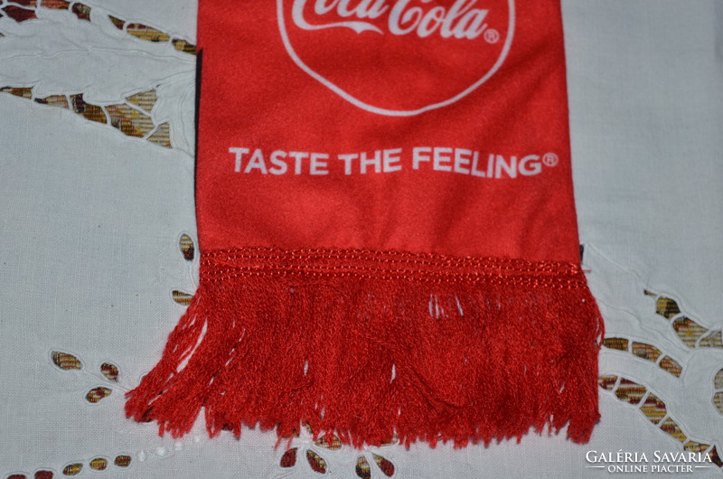 Coca-Cola advertising scarf