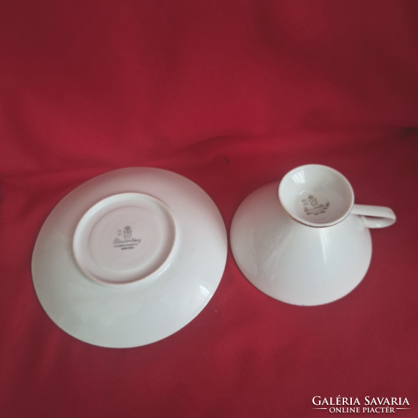 Bavaria porcelán kávés csésze és tányér