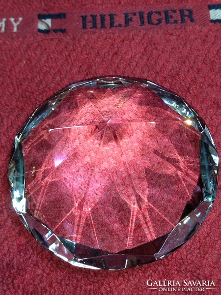 Beautiful huge crystal ornament