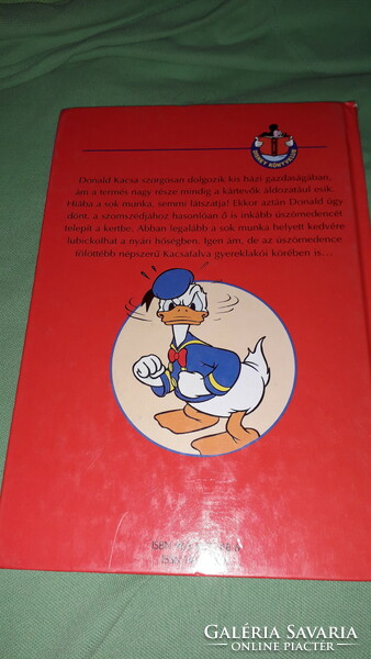 2002.DISNEY -  Donald kacsaúsztató KÉPES MESE könyv a képek szerint  DISNEY KÖNYVKLUB