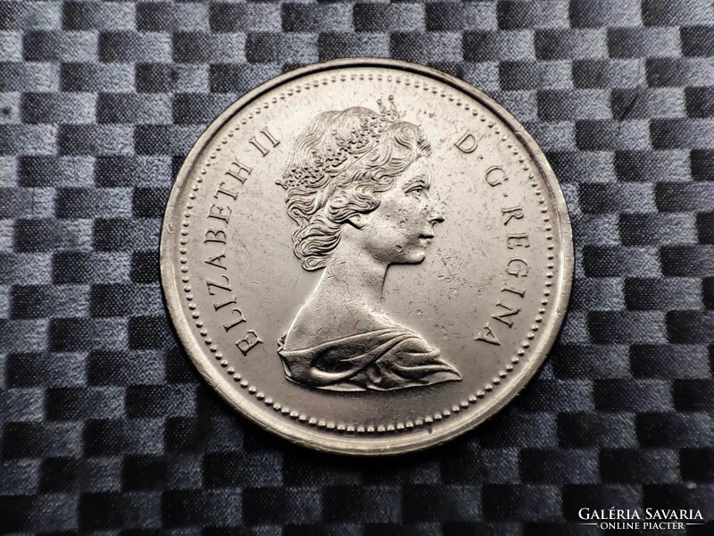 Kanada 25 cent, 1973 100 éves A kanadai királyi rendőrség