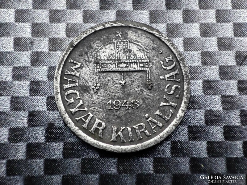 Hungary 2 pennies, 1943