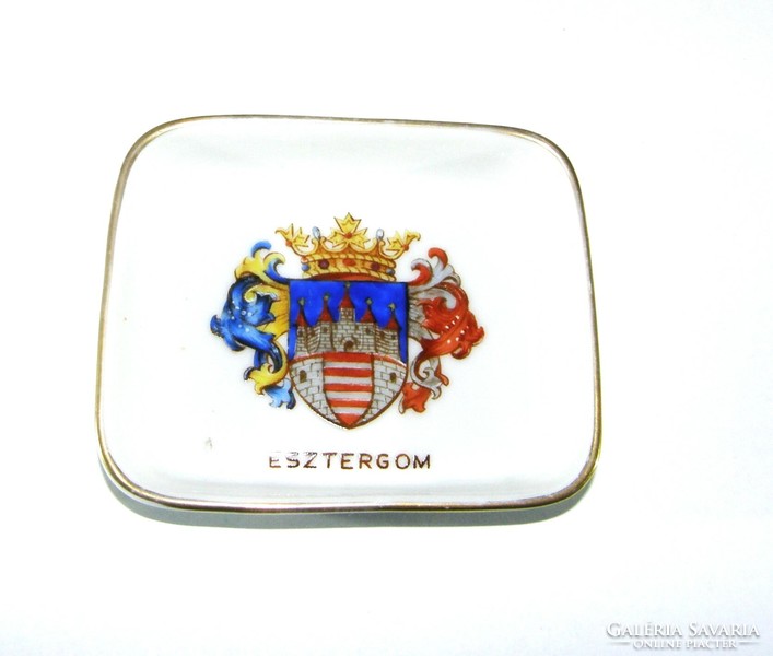 Esztergom - Herend coat of arms bowl - 1939 jubilee edition