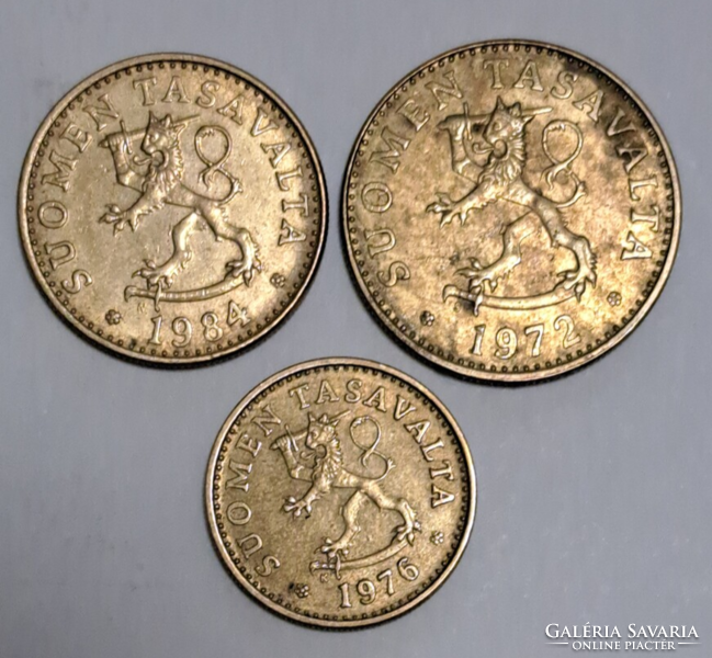 3 Coins of a kind. Finland together (t'50)