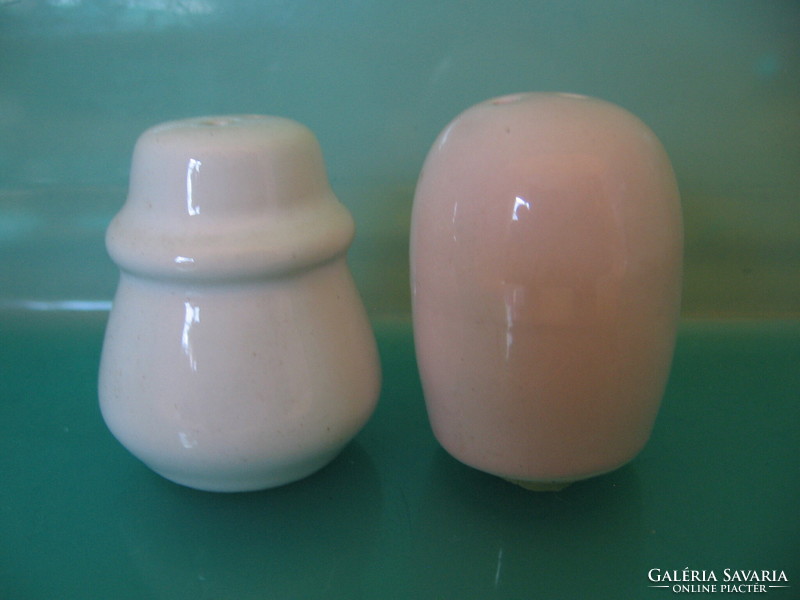 Mini porcelain salt shakers