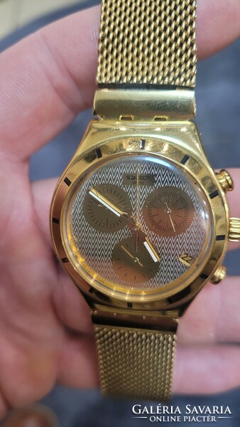 Swatch iron wristwatch.