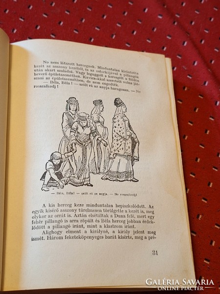 1940 k.GÁRDONYI GÉZA : ISTEN RABJAI--az ikonikus BICZÓ ANDRÁS illusztrálta SZINES KÉPES DANTE kiadás
