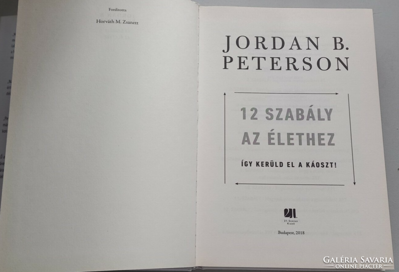 Jordan B. Peterson 12 szabály az élethez