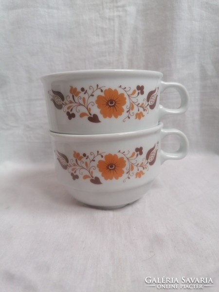 Porcelain cup with Alföldi panni pattern
