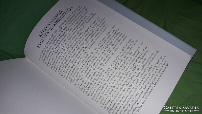 1993. Gustave Doré - A Biblia SZEMELVÉNYEK KÁROLI GÁSPÁR FORDÍTÁSÁBÓL könyv a képek szerint KOSSUTH