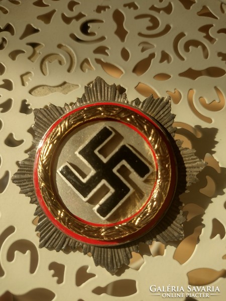 Nazi deutsches kreuz marked gustav.Brehmer 7cm 71 grams