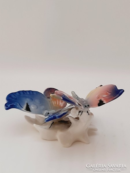Ens porcelán pillangók, 7,5 cm