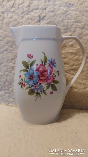 Alföldi porcelain jug with floral spout