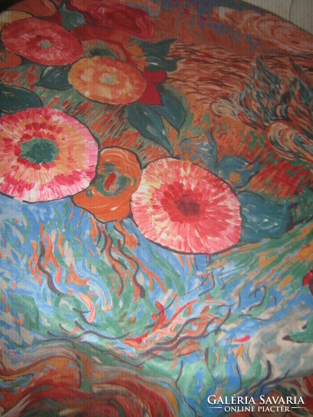 Beautiful vintage style picturesque cottage floral bedspread bedspread