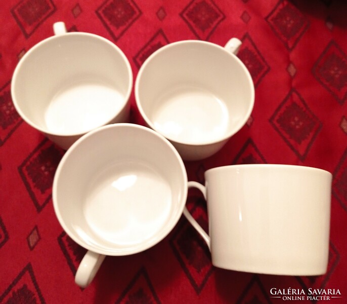 Snow white decordesign inge kube porcelain cups, 3.5 dl