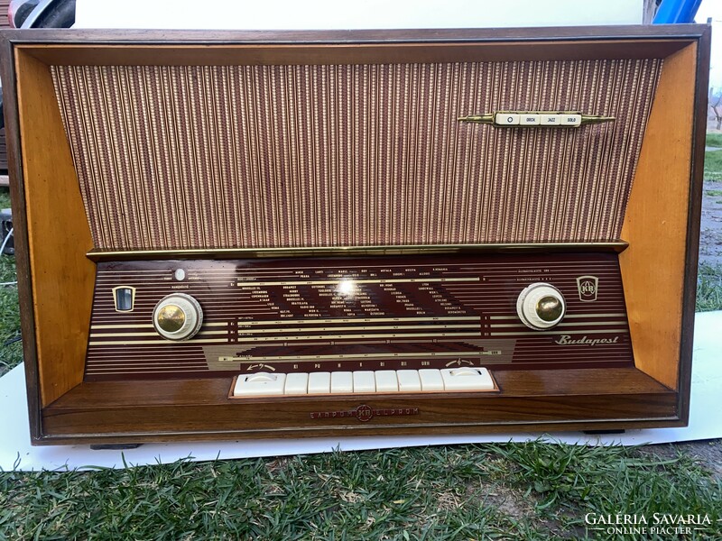 Budapest elprom approx type rrg 61 retro nostalgia radio