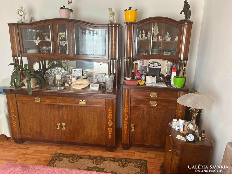 100-year-old furniture/ sideboard with 2 chests of drawers for sale in very good condition