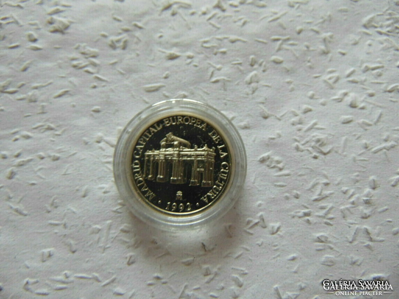 Spanyolország ezüst 1 ecu 1992 6.75 gramm