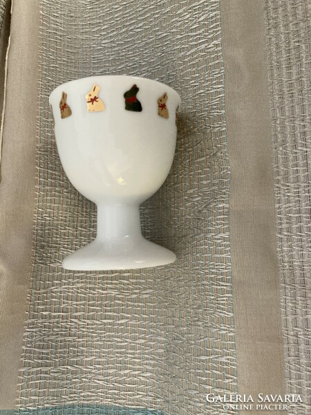 Lindt golden bunny porcelain egg holder