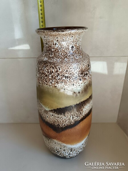 Fat lava w. Large floor vase from Germany