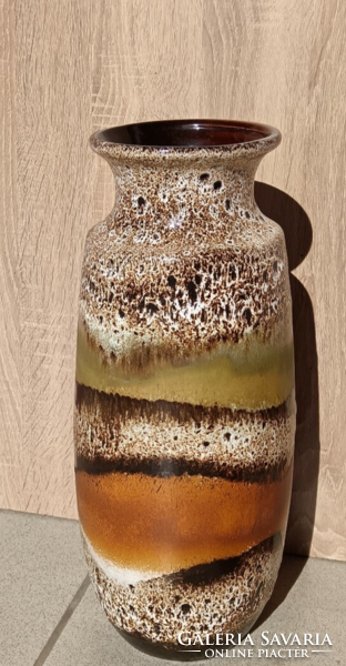 Fat lava w. Large floor vase from Germany