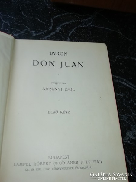 Byron Don Juan Remek írók
