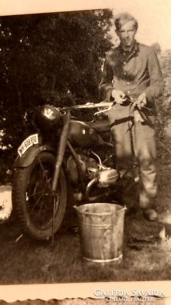 German wartime soldier photos (also BMW motorcycle)