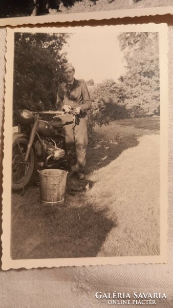 German wartime soldier photos (also BMW motorcycle)