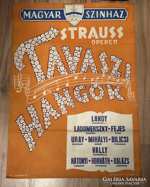 Színházi plakát