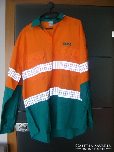 TOLL Női-férfi-unisex kabát, felső, ing, XXL-es méret Új. munka ruha