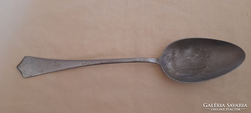 Alpakka alpaca sauce spoon 25cm old 02