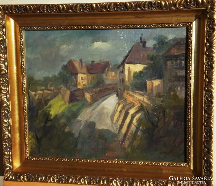 Ismeretlen festő (20.sz.első fele) : Hunyadi János út / Budapest
