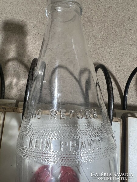 Afri Cola vintage német üditős üveg, 23 cm-es magasságú. 4066